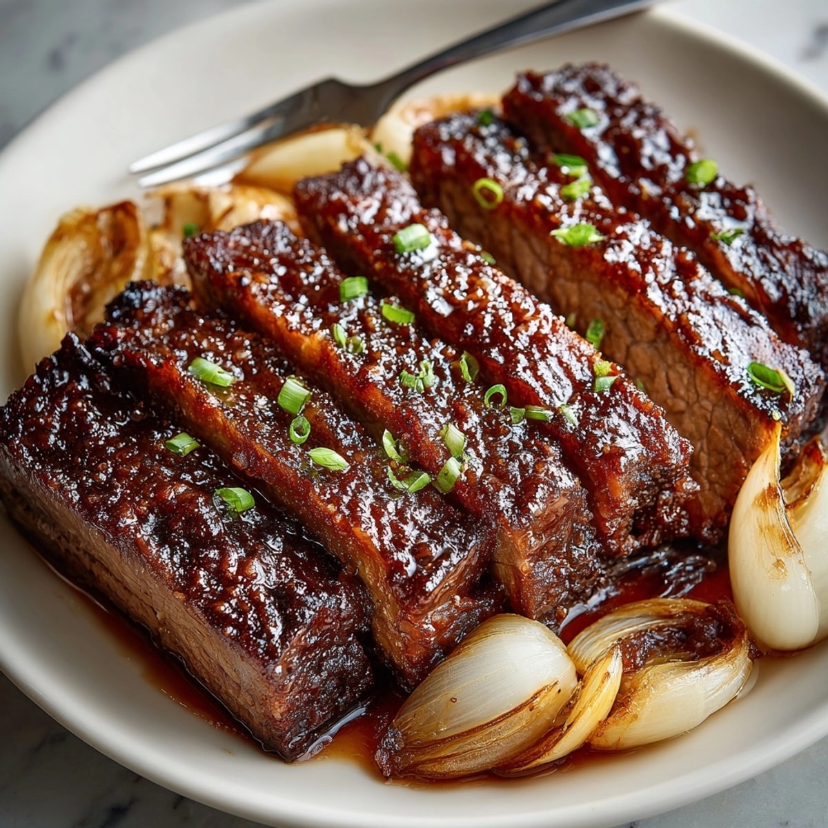 Smoky Carolina Reaper Infused Beef Brisket, juicy and tender, perfect for BBQ lovers.