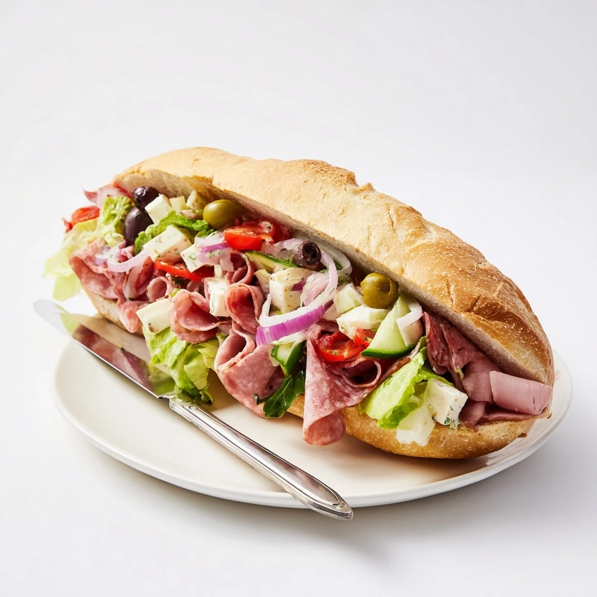 Savory Flavor Mash-Up Sandwich showcasing a medley of flavors and fresh ingredients.