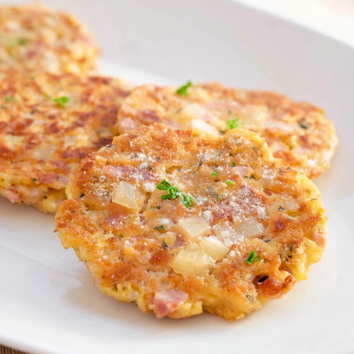 Depression-Era Ham Potato Patties