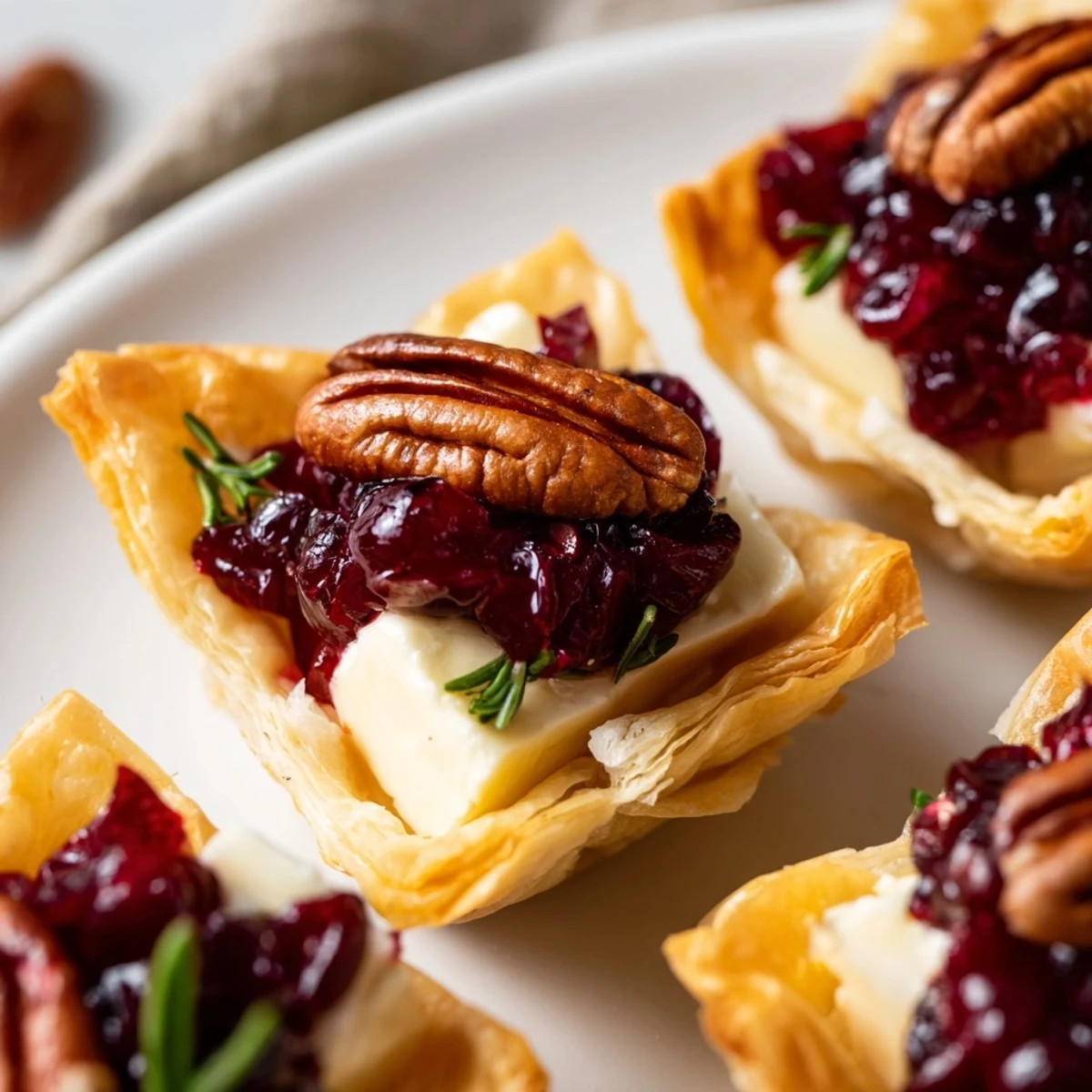 Express Cranberry Brie Bites