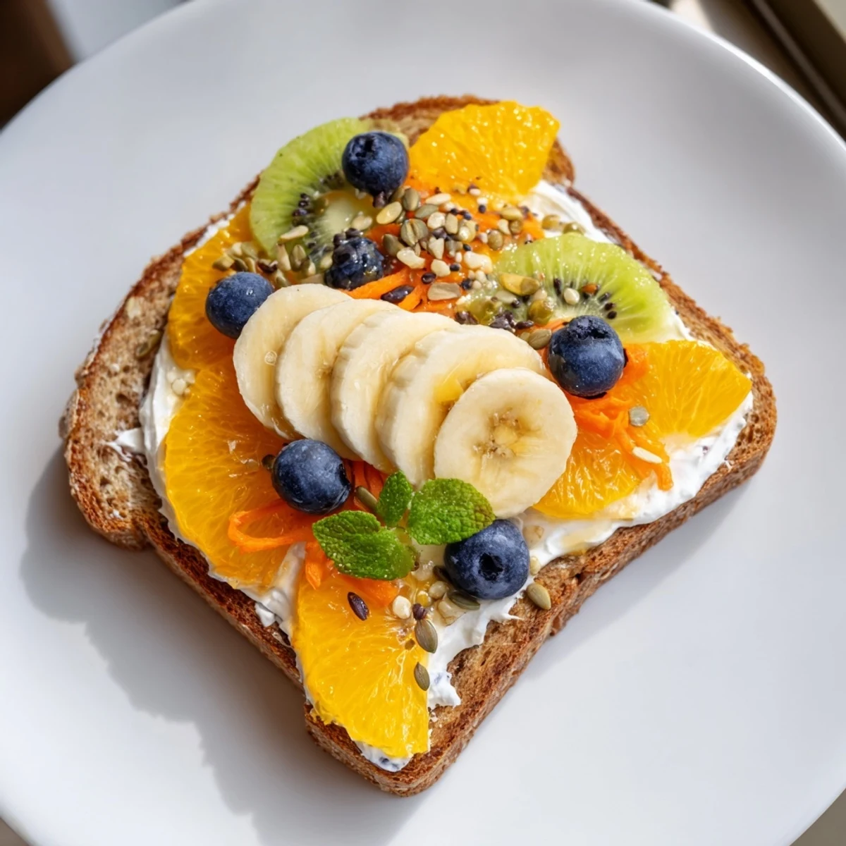 Morning Sun Breakfast Toast