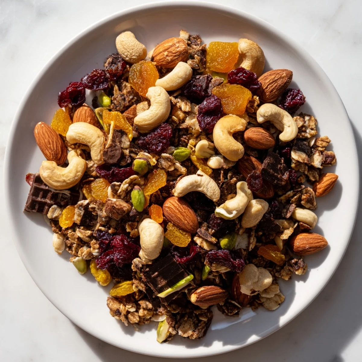 Delicious and crunchy Mountain High Adventure Snack Mix, perfect for hiking and outdoor fun in the USA.