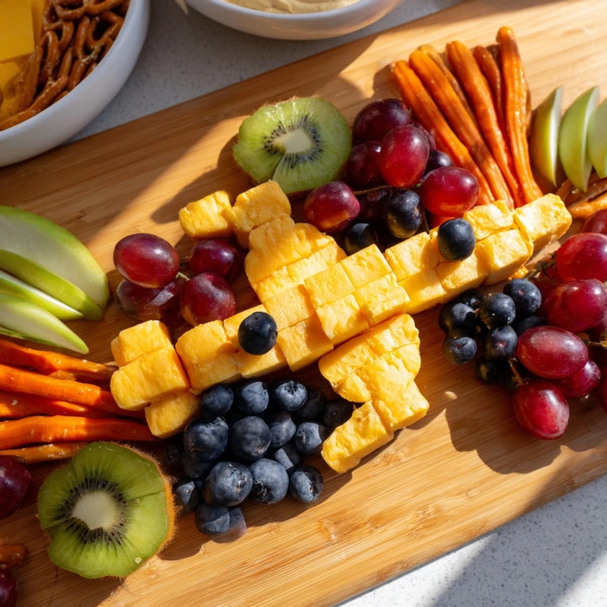 Spaceship Launch Snack Board