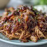 Honey Peach BBQ Pulled Pork