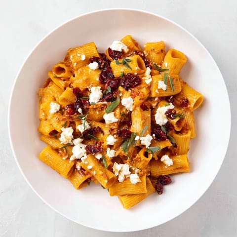 Cranberry Sage Feta Pasta