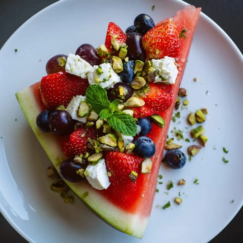 Watermelon Slice Charcuterie Platter