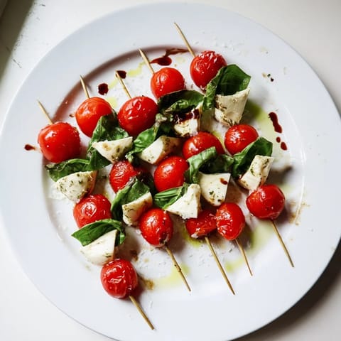 Star-Shaped Caprese Skewers
