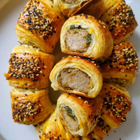 Savory Mini Sausage Wreath