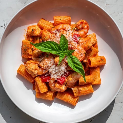 One-Pot Diavola Pasta Shrimp