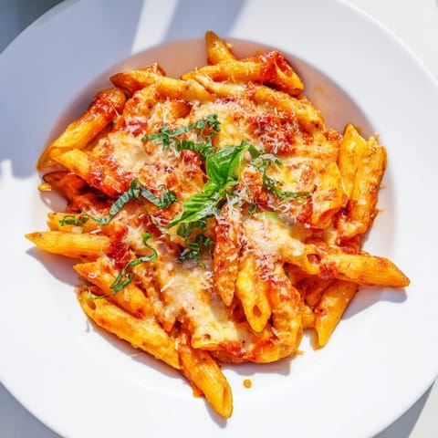 Baked Penne Arrabbiata Dish