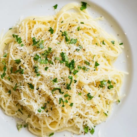Lemon Butter Pasta Light