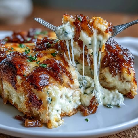 French Onion Chicken Bake