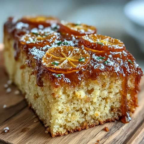 Candied Orange Olive Oil Cake