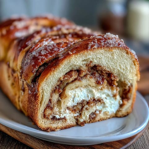 King Cake Cinnamon Babka Loaf
