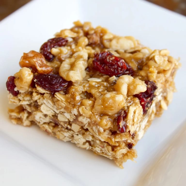 Sweet and wholesome: A close-up of freshly baked maple cinnamon oatmeal bars on a wooden surface.