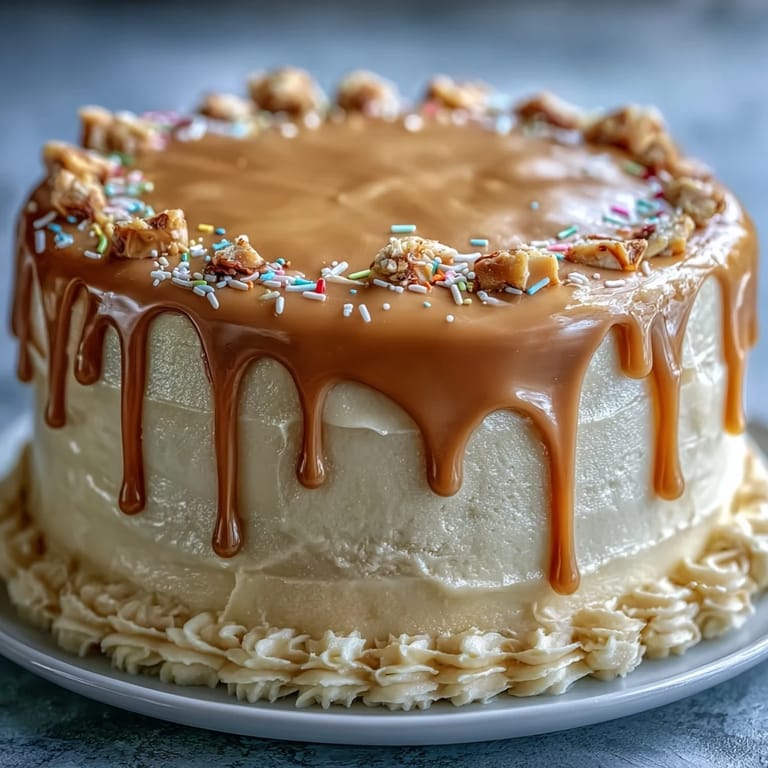 Elegant sheet cake for graduates boasts a rich vanilla sponge, gold drip glaze, and a festive mortarboard decoration.