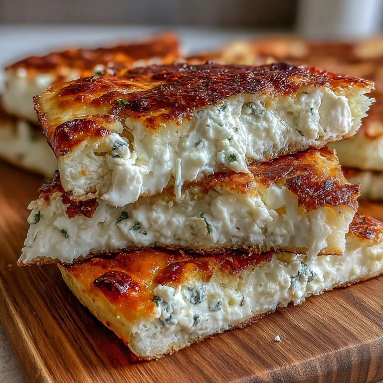 Wholesome viral cottage cheese flatbread, made with eggs and cottage cheese, great for gluten-free and high-protein diets.